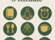 Illustration zum Blogartikel: 8 Routinen für einen positiven Mindset-Wechsel